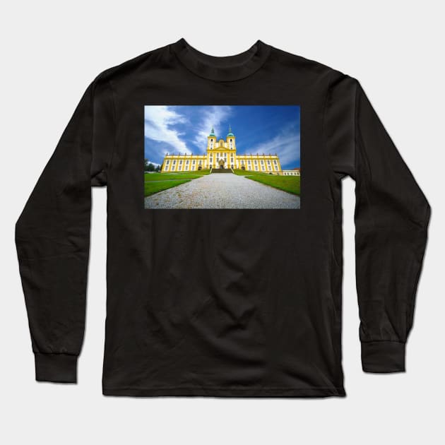 Monastery Svaty Kopecek near Olomouc, Czech Republic Long Sleeve T-Shirt by mitzobs